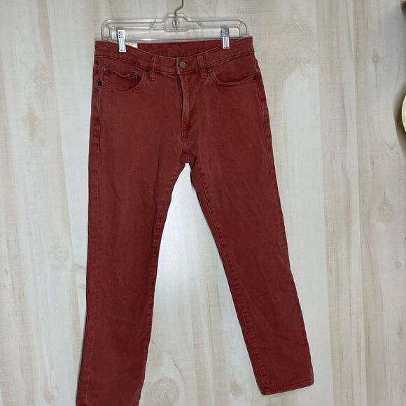Abercrombie and Fitch red rust color skinny jeans,‎ size 29 - Picture 5 of 16
